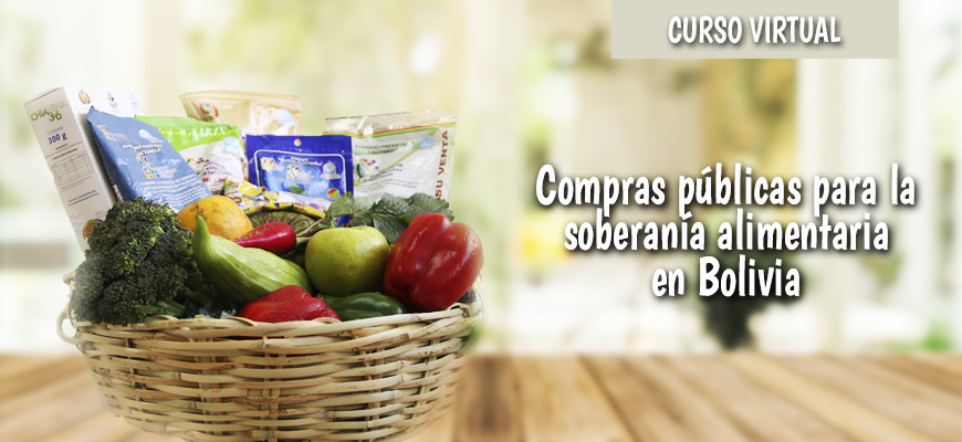 Compras públicas para la soberanía alimentaria en Bolivia